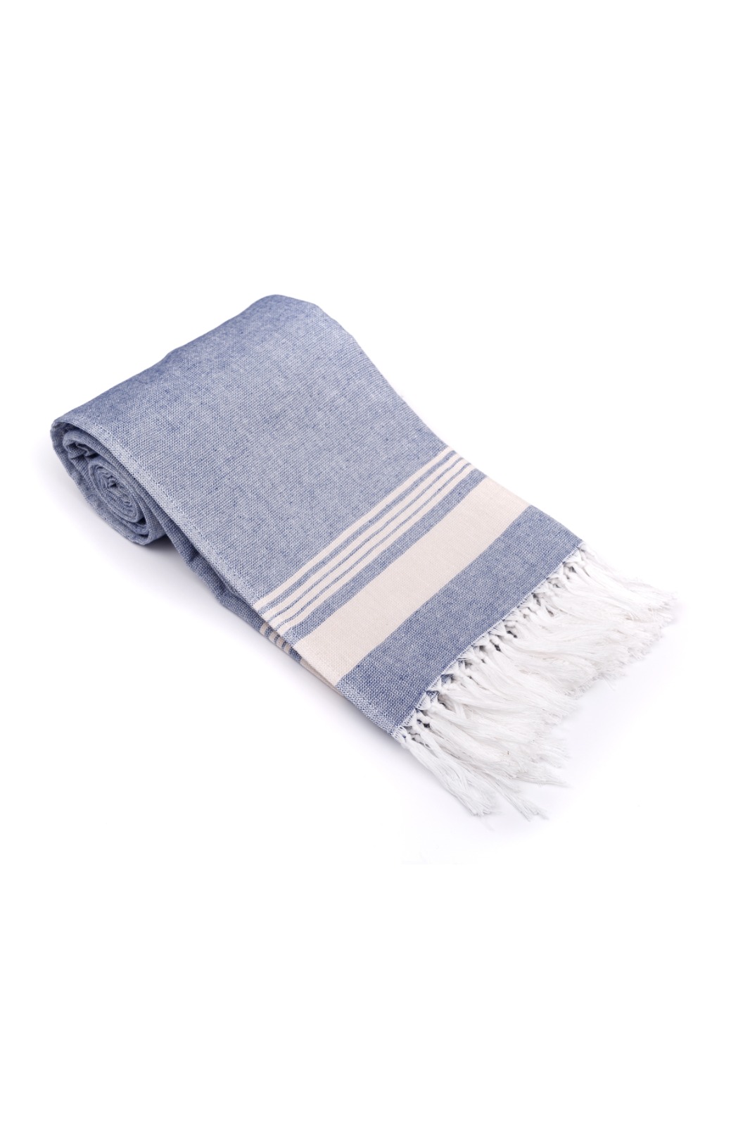 NOBLE DESEN HAVLU PEŞTAMAL MAVİ 